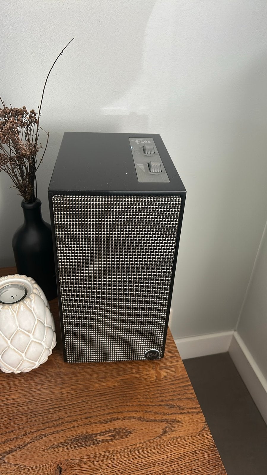 Klipsch The Fives actieve luidsprekers met afstandsbediening, Overige merken, Stereo speakers, Ophalen of Verzenden, Zo goed als nieuw