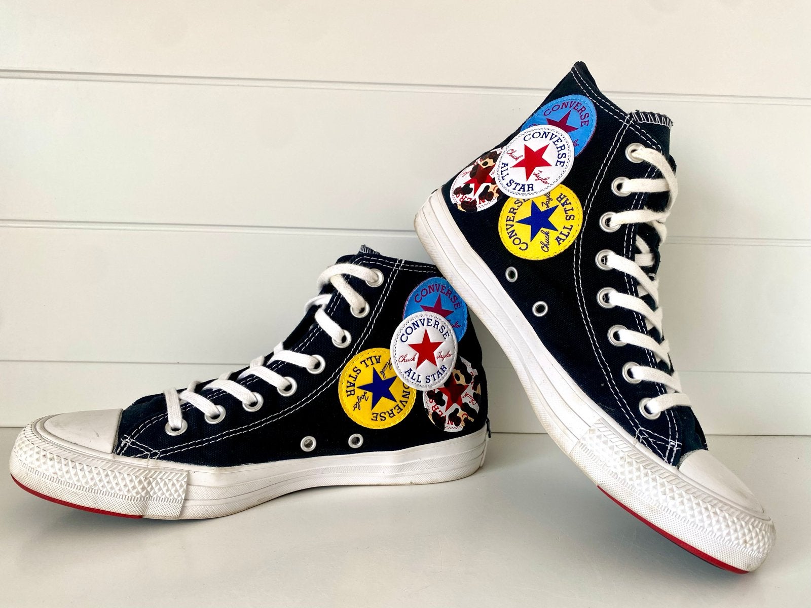 Converse All Star High Top Sneakers Zwart Maat 39.5, Kleding | Dames, Schoenen, Ophalen of Verzenden, Zo goed als nieuw, Zwart