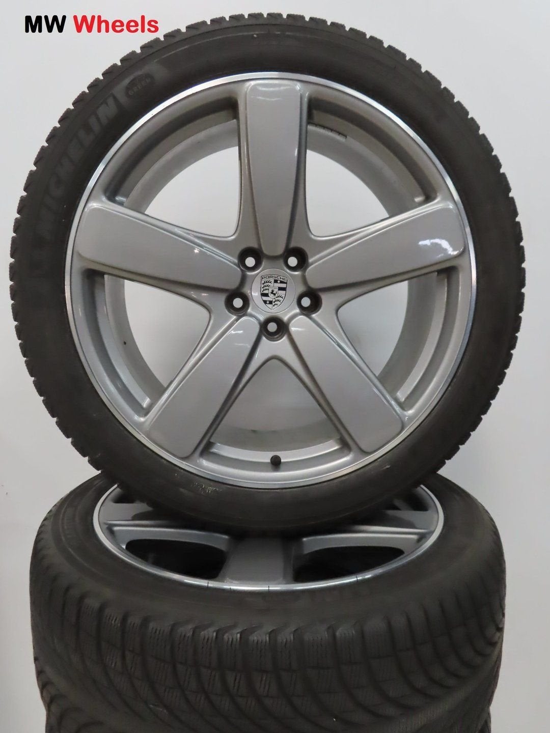 Porsche 21 inch Originele velgen Macan Classic winterbanden, Gebruikt, -, 265 mm, -