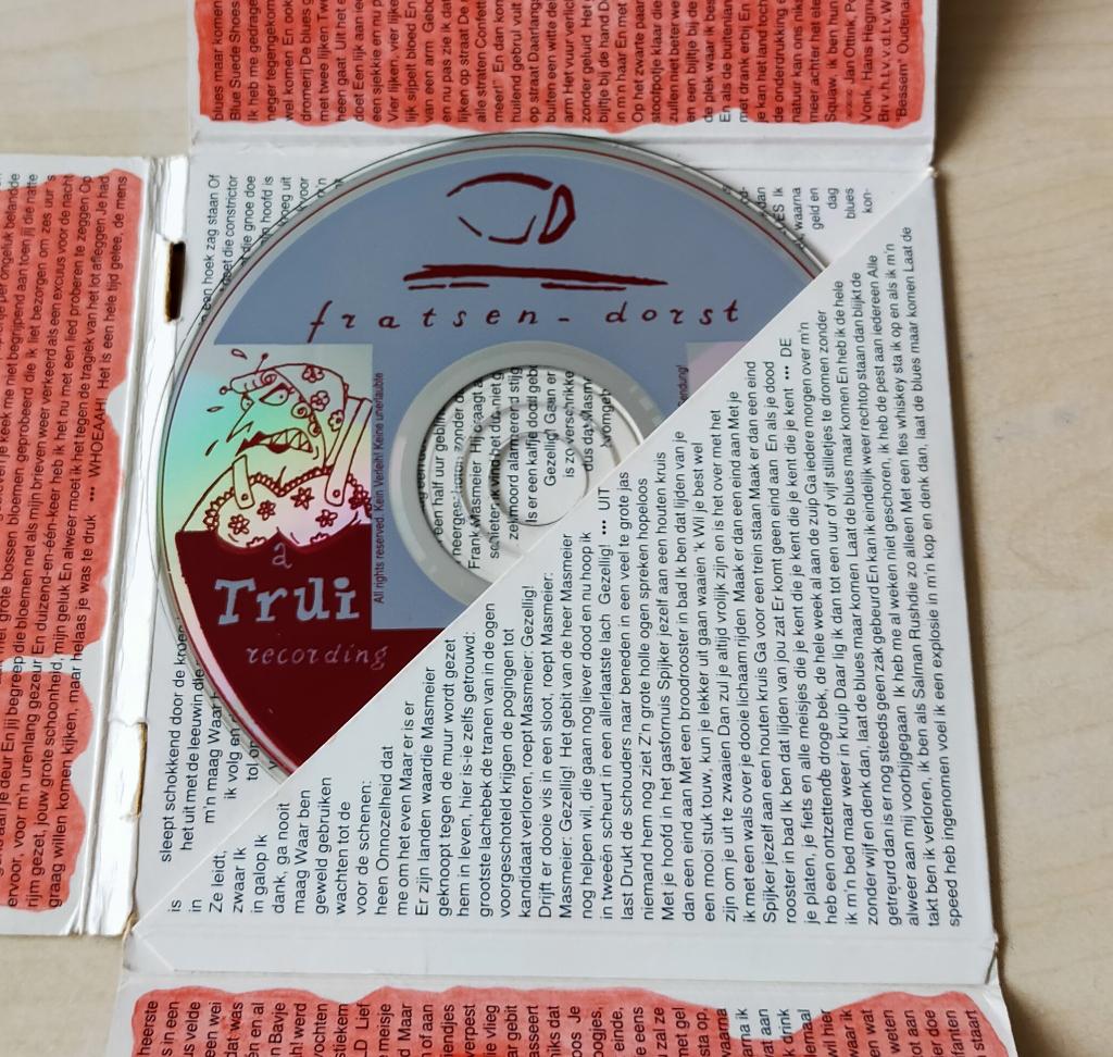 Fratsen - Dorst CD 1993 Gebruikt Andre Manuel, Ophalen of Verzenden, Gebruikt, Streekmuziek