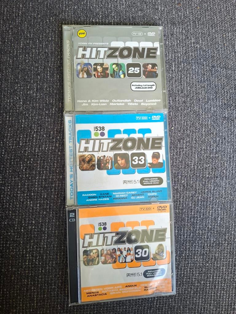 Hitzone 25,30,33, Cd's en Dvd's, Cd's | Verzamelalbums, Zo goed als nieuw, Verzenden