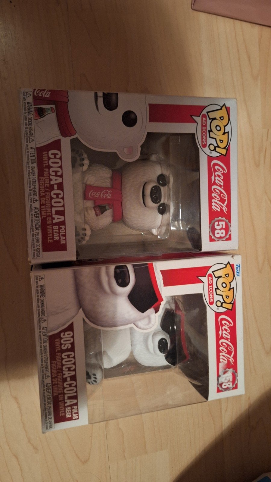 Funko Pop! Coca-Cola Polar Bear Set (2 stuks), Ophalen