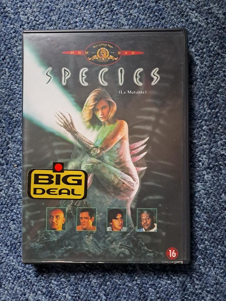 Species (dvd), Alle leeftijden, Ophalen of Verzenden, Zo goed als nieuw