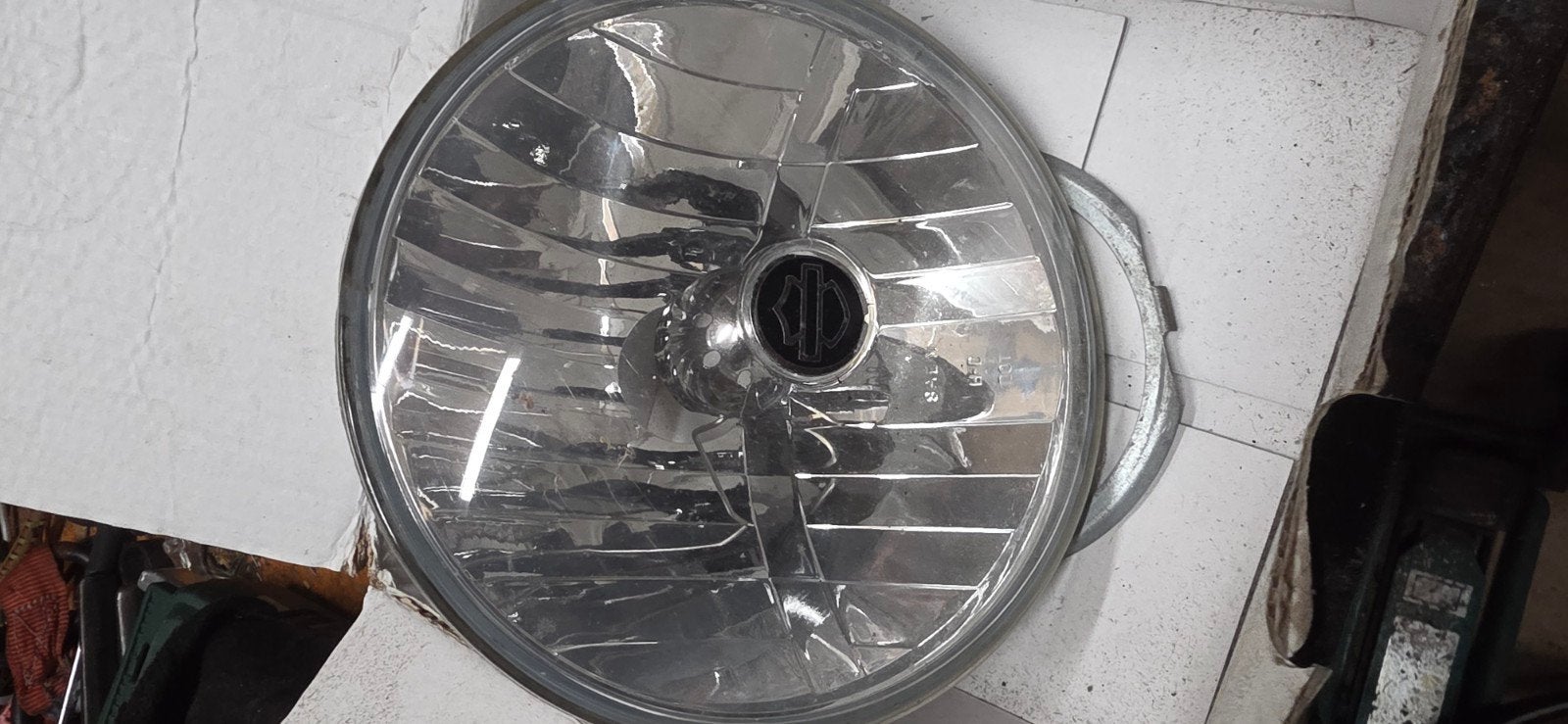 Verstralers en ruitje voor Batwing scherm, Motoren, Ophalen of Verzenden, Gebruikt
