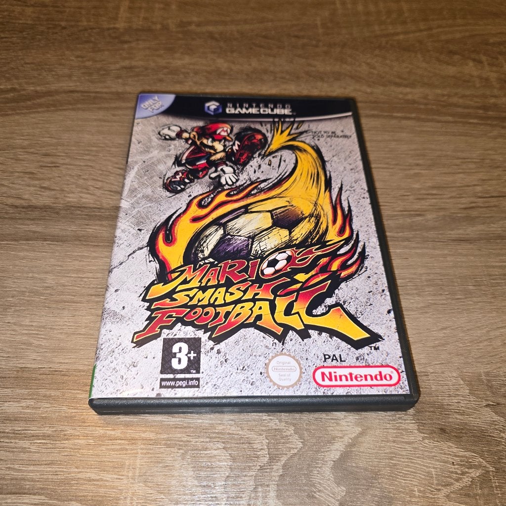 Mario Smash Football GameCube GC Game Case, Spelcomputers en Games, Games | Nintendo GameCube, Verzenden, 1 speler, Zo goed als nieuw