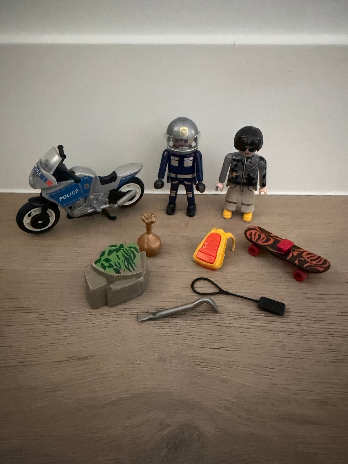 Playmobil 70502 – City Action Politieachtervolging, Complete set, Ophalen of Verzenden, Zo goed als nieuw, City action