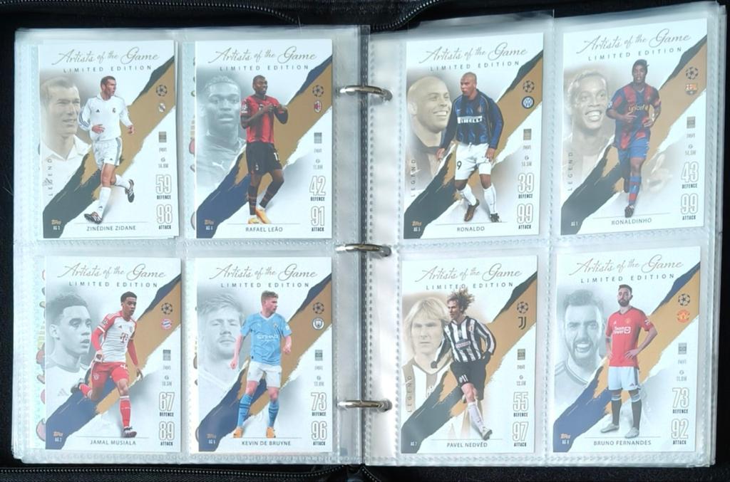 Topps Limited Editions 'Artists of the Game '. Ronaldo R9, Ophalen of Verzenden, Nieuw, Buitenlandse clubs, Poster, Plaatje of Sticker