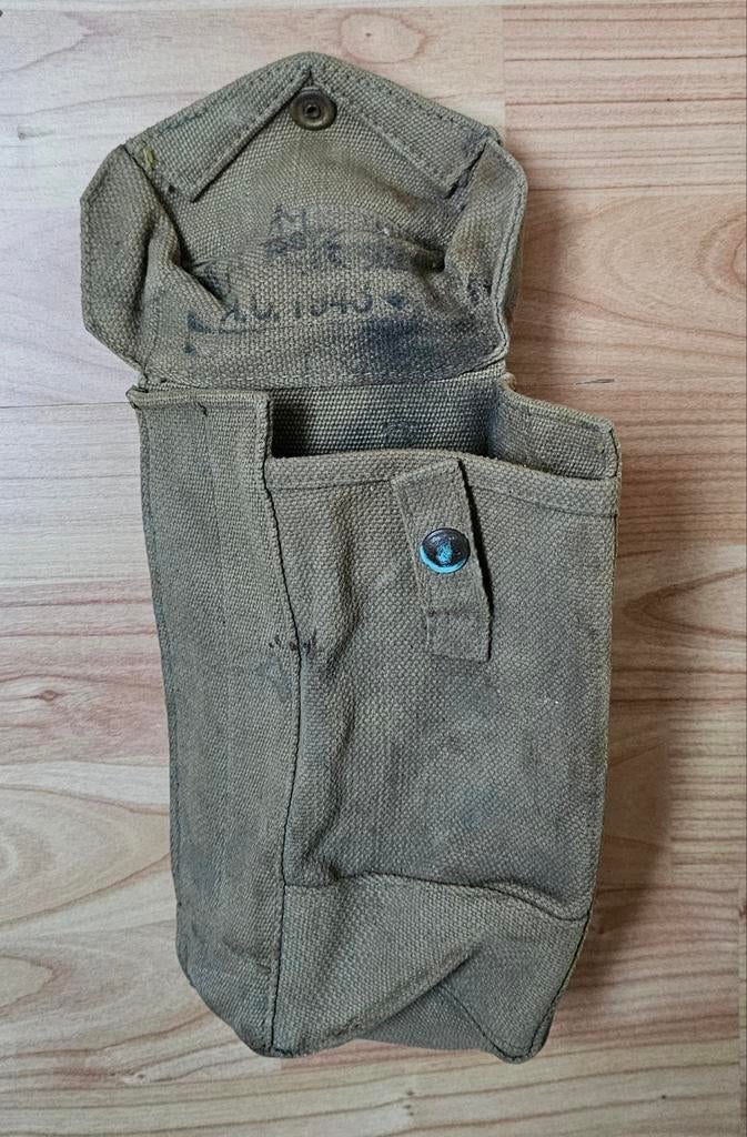 Originele WOII Bren Gun Magazijntas - 1943 Gedateerd, Verzamelen, Militaria | Algemeen, Ophalen of Verzenden