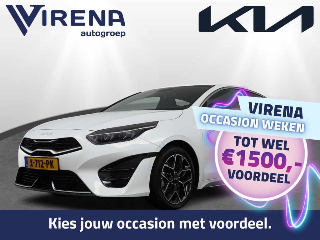 Kia ProCeed 1.5 T-GDi GT-Line Automaat - Navigatie - Cruise, Auto's, 12 maanden, 1325 kg, Gebruikt, 4 cilinders
