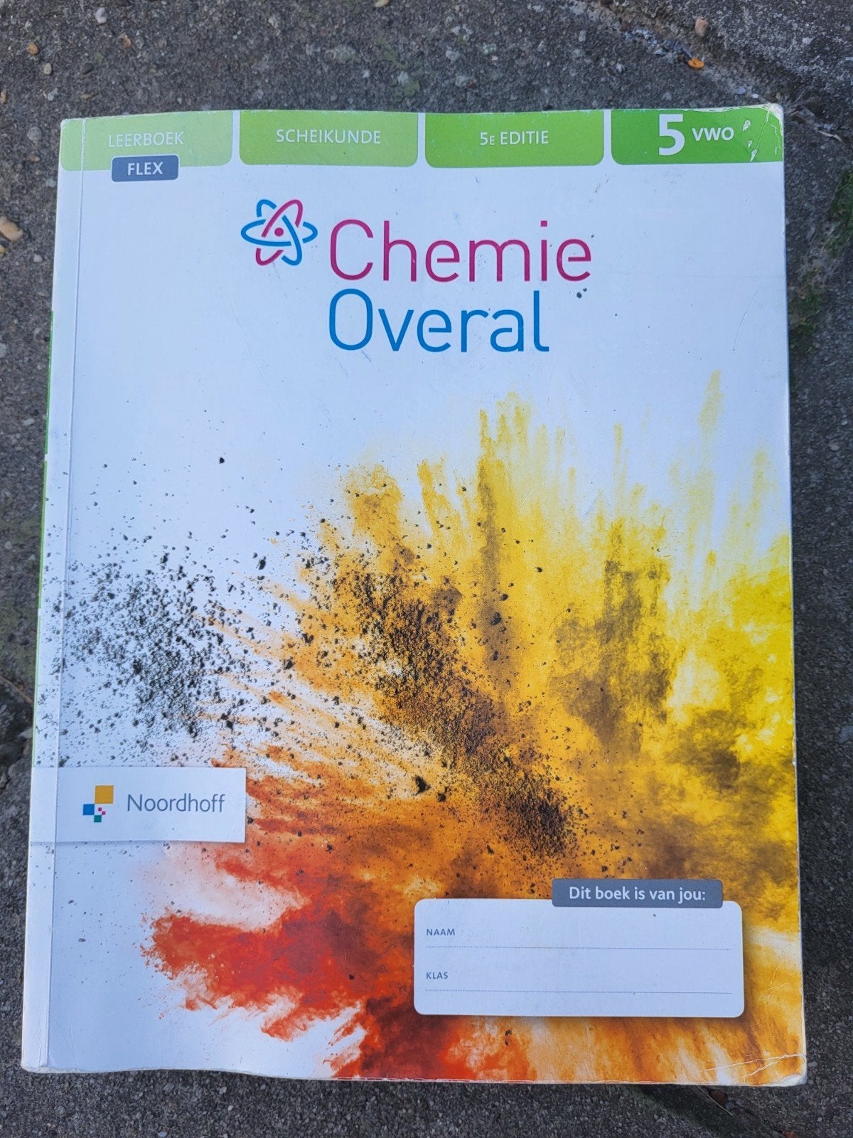Chemie overal (5 VWO), Boeken, Ophalen, Zo goed als nieuw, Natuurwetenschap