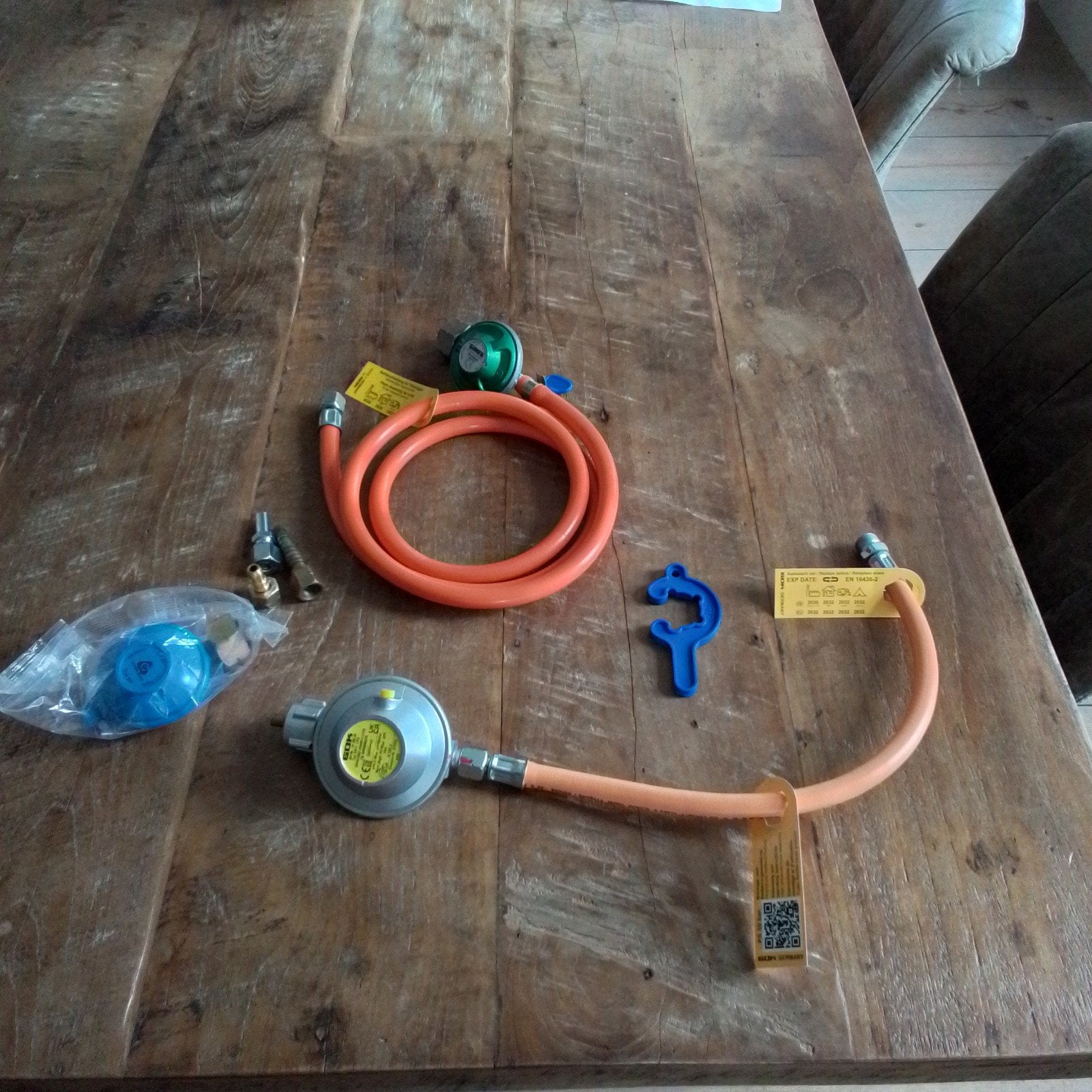 Divers gas in caravan of camper., Ophalen of Verzenden