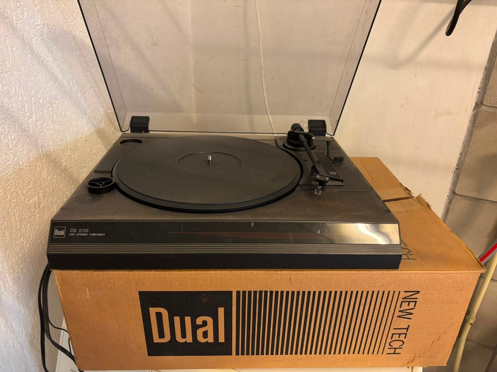Dual CS 2110 Platenspeler - Vintage Hifi, Ophalen of Verzenden