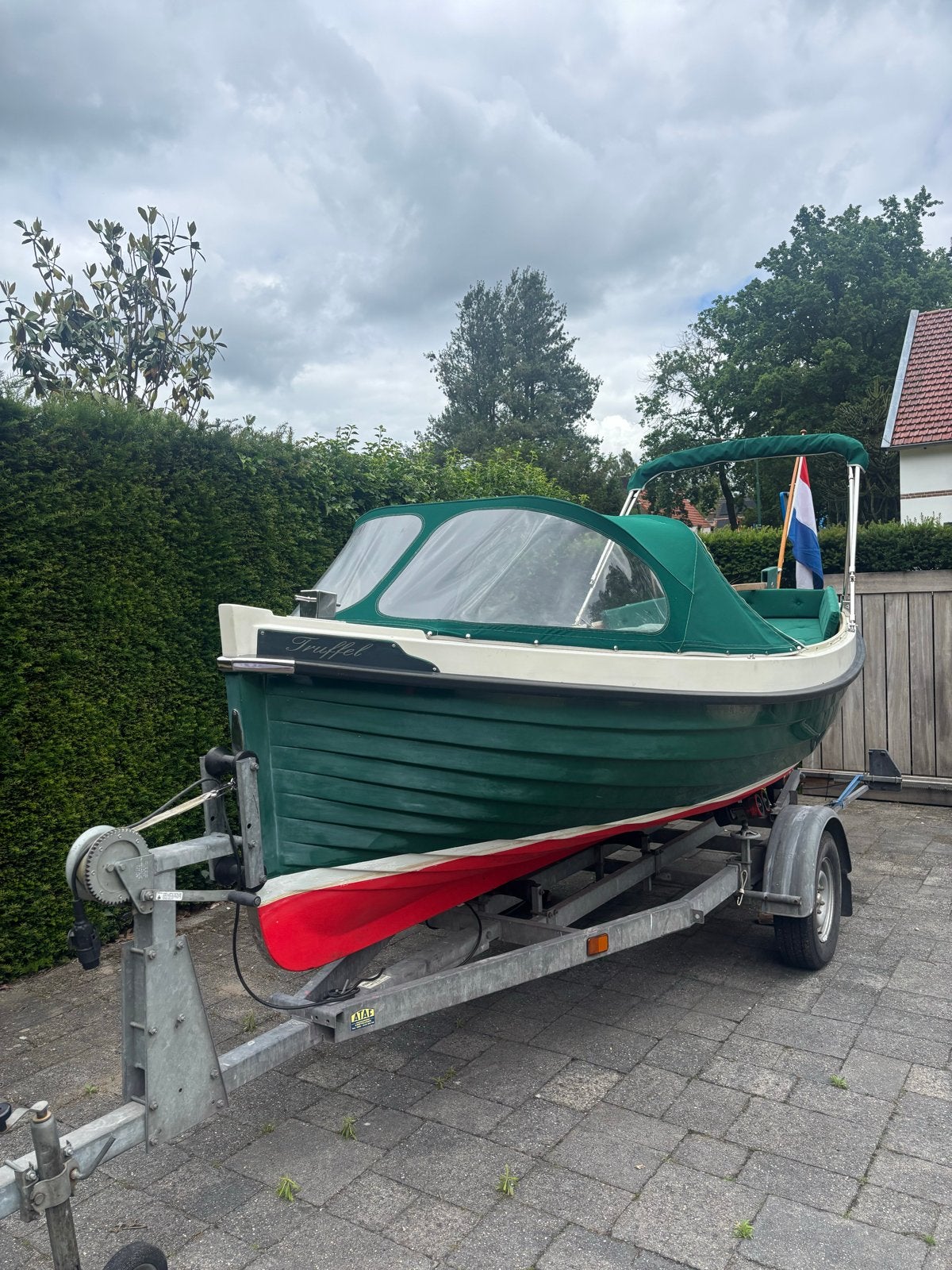 Weco sloep 470 klaar om te varen, Binnenboordmotor, Tot 1.00 meter, Diesel, Biminitop