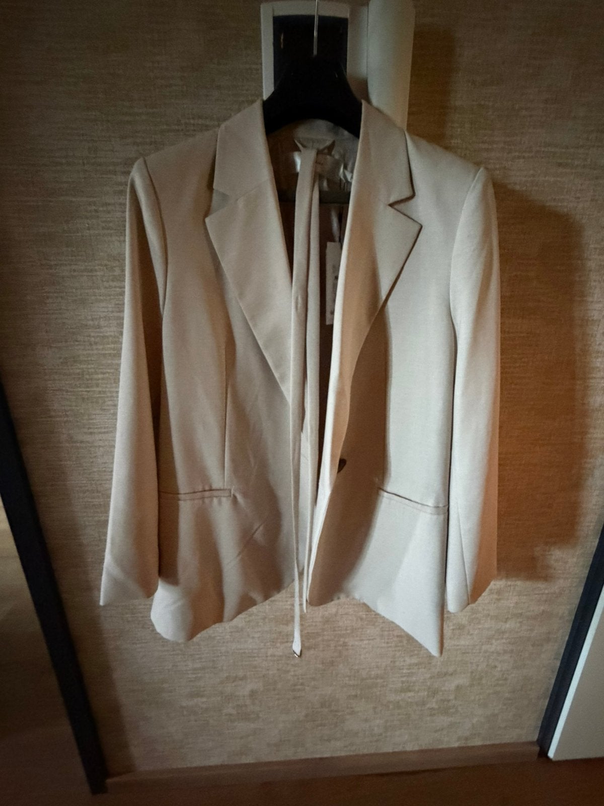 InWear NaxalW Belt Blazer - Nieuw met kaartjes, Beige, Maat 42/44 (L), Nieuw, Ophalen of Verzenden
