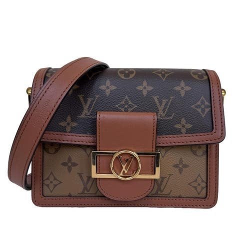 Louis Vuitton dauphine mini crossbody metis monogram tas lv, Ophalen of Verzenden, Zo goed als nieuw, Beige