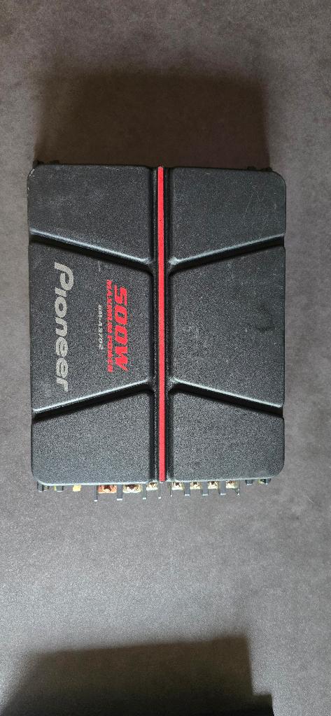 Pioneer versterker 500W GM-A3702, Ophalen, Gebruikt