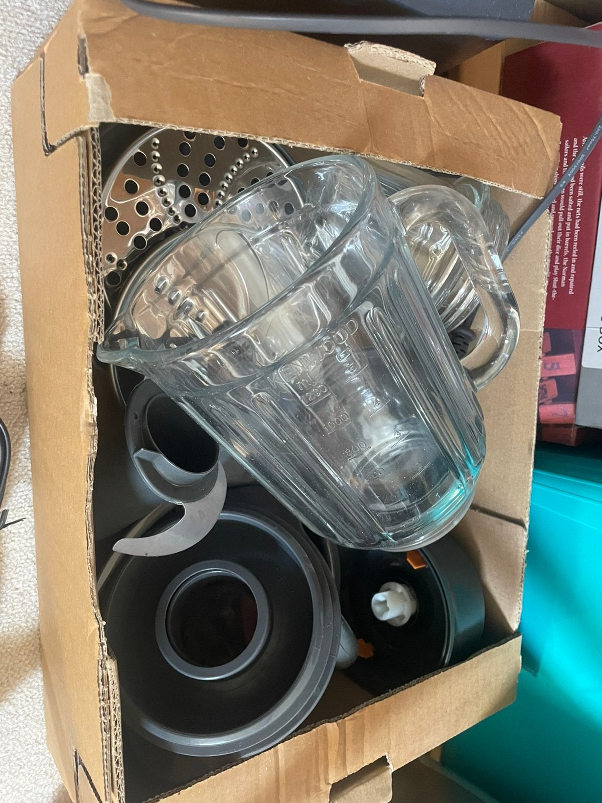 Gratis af te halen. Keukenmachine met accessoires., Ophalen, Zo goed als nieuw