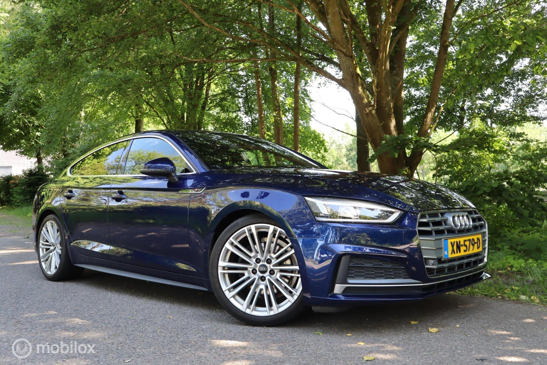 Audi A5 Sportback 40 TFSI Sport S-line Edition | Start&Stop, Auto's, Audi, Gebruikt, Euro 6, 1984 cc, Blauw