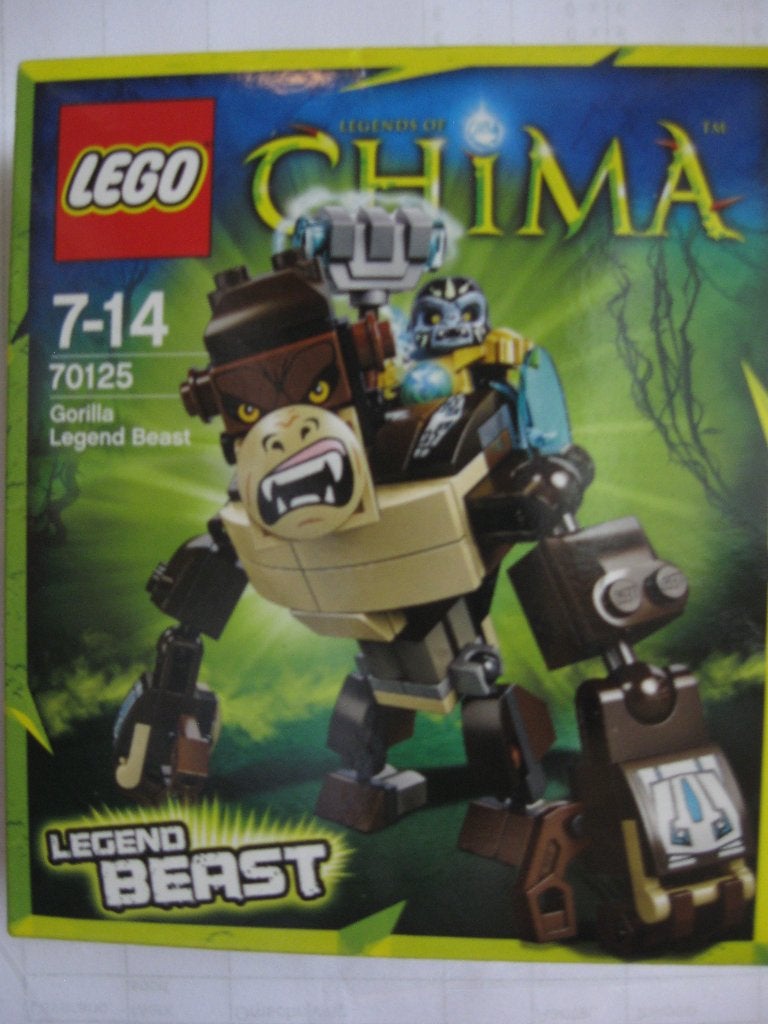 Lego 70125 Chima "Gorilla Legend Beast", Inclusief instructies, Lego, Ophalen of Verzenden, Zo goed als nieuw