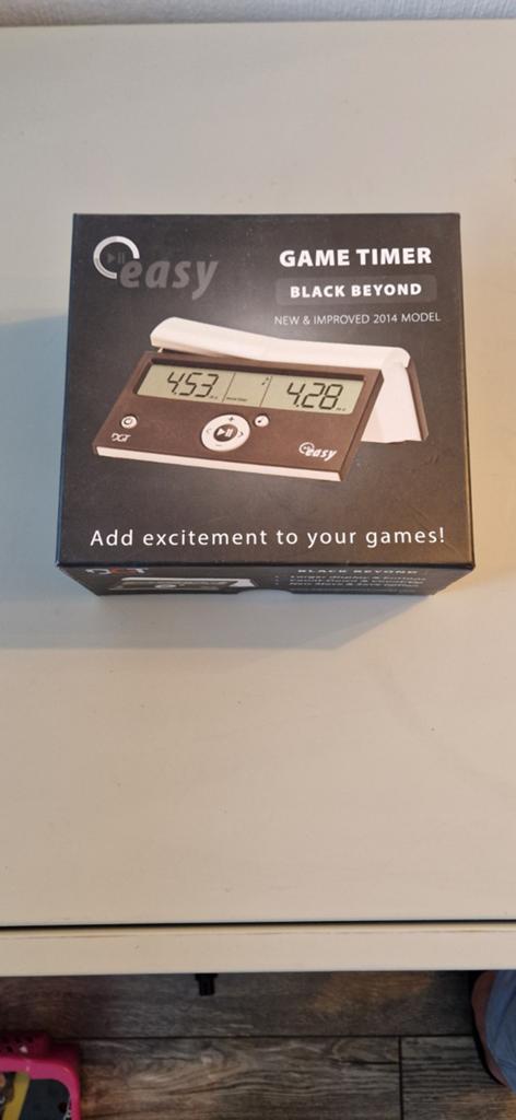 Game timer/ schaak klok, Een of twee spelers, Ophalen of Verzenden, Nieuw