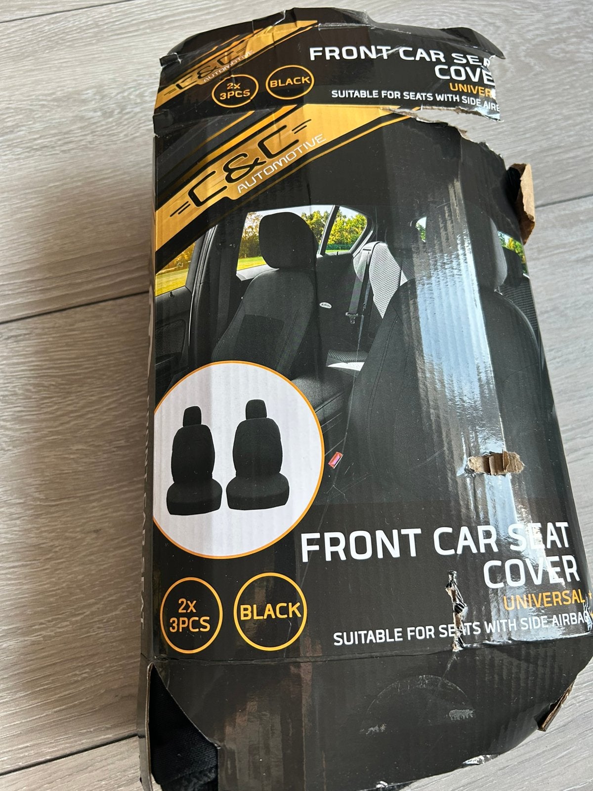 Car seat cover black, Ophalen of Verzenden, Zo goed als nieuw