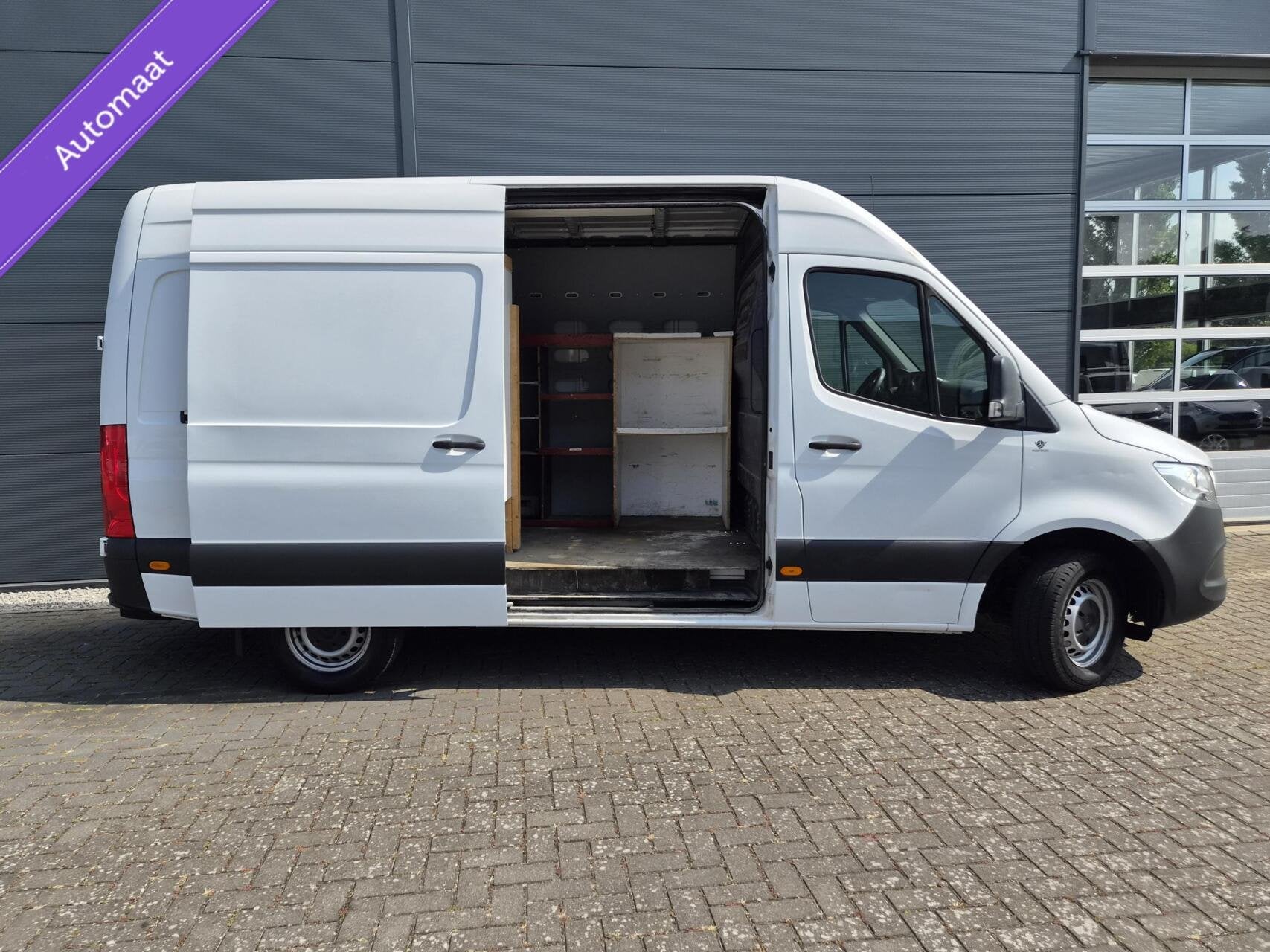 Mercedes Sprinter 2.2 CDI L2H2 Airco Camera Carplay Automaat, Auto's, Automaat, Gebruikt, 2000 kg, Wit