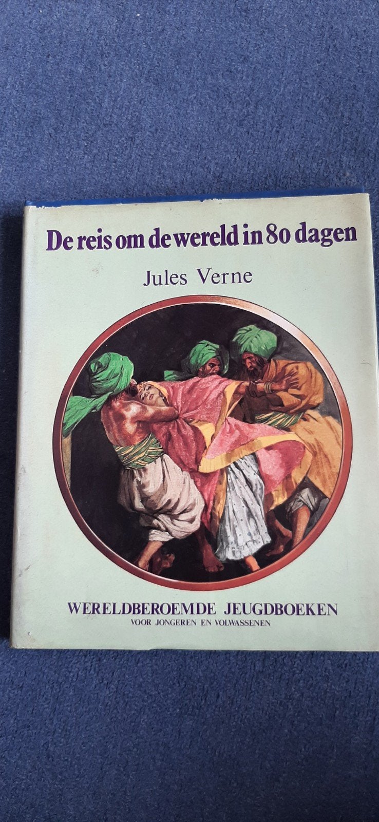 De reis om de wereld in 80 dagen - Jules Verne, Ophalen of Verzenden, Gelezen, Jules Verne, Fictie