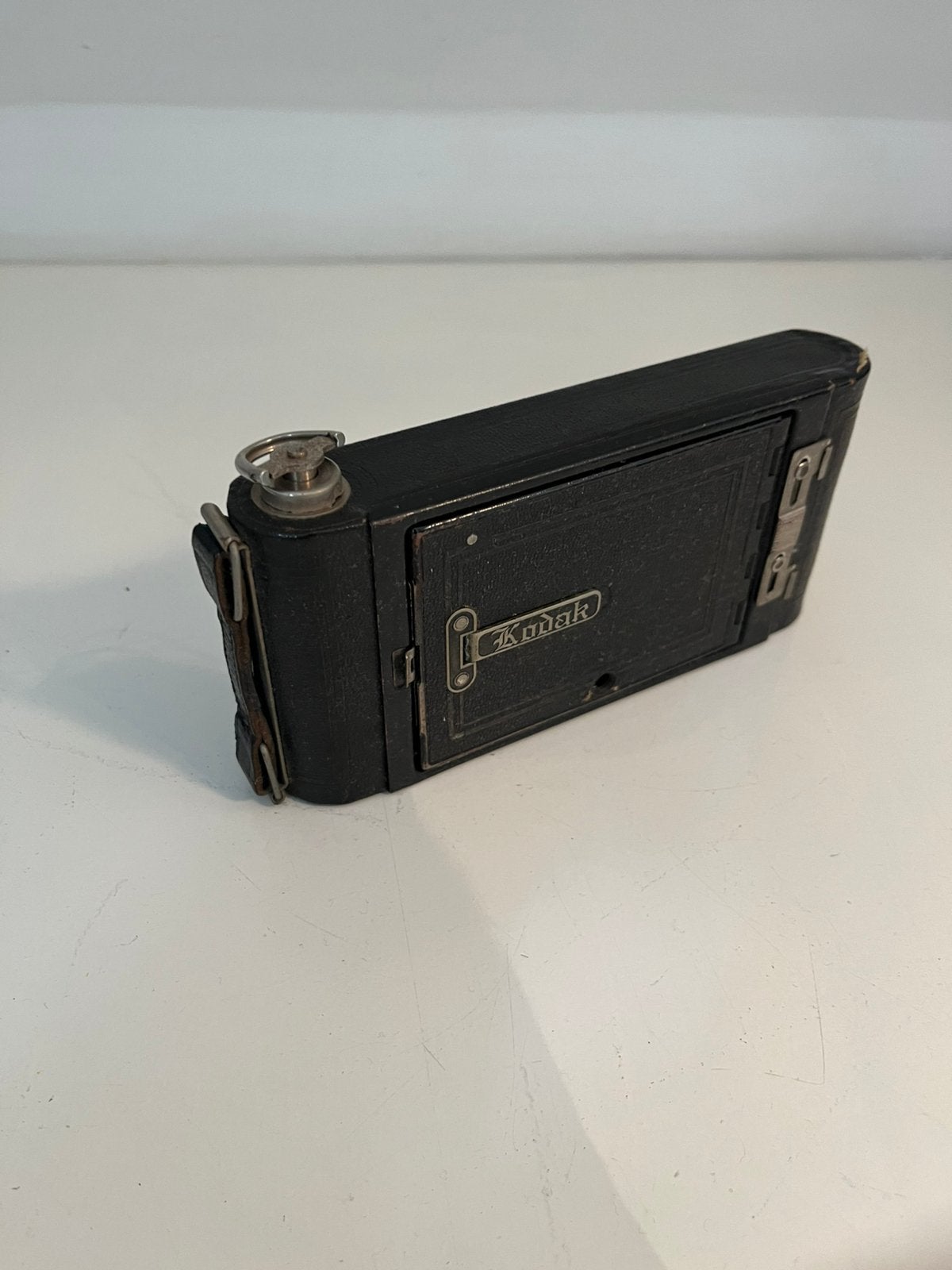 Antieke Kodak Balgcamera – No. 1 Pocket Kodak, Ophalen of Verzenden, Zo goed als nieuw, Compact, Kodak