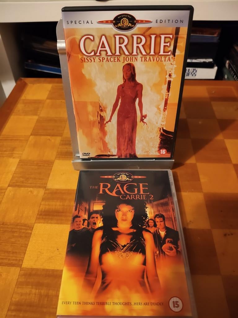 Carrie & Carrie 2: The Rage DVD Special Edition, Cd's en Dvd's, Dvd's | Horror, Vanaf 16 jaar, Ophalen of Verzenden, Zo goed als nieuw