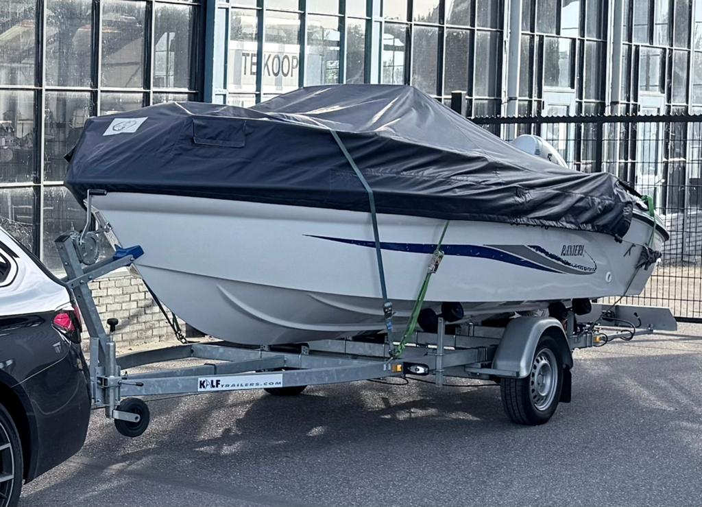 Mooie Ranieri Azzurra 17 met Kalf trailer, Watersport en Boten, Ophalen, Overige merken, Gebruikt, 5 m