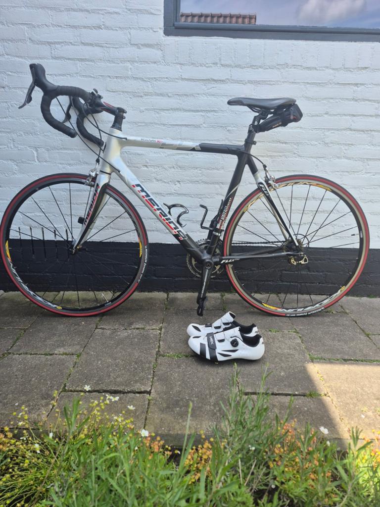 Merina scultura 907 tubes carbonframe, Fietsen en Brommers, Overige merken, Gebruikt, Carbon, Ophalen of Verzenden