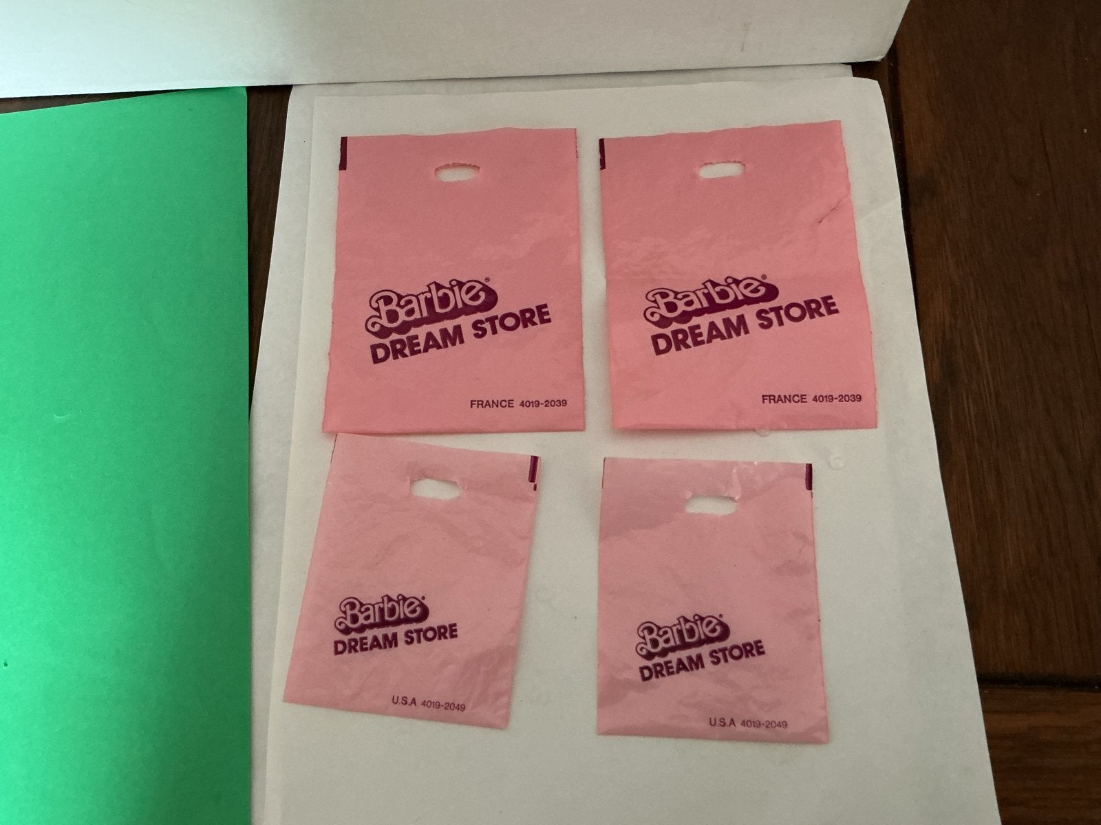 4 Barbie Dream Store zakjes (2 groot, 2 klein), Verzamelen, Ophalen of Verzenden, Gebruikt
