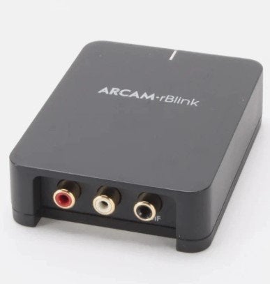 Arcam rBlink Bluetooth DAC aptX Wireless Audio Receiver, Ophalen of Verzenden, Zo goed als nieuw, Minder dan 60 watt, Overige merken