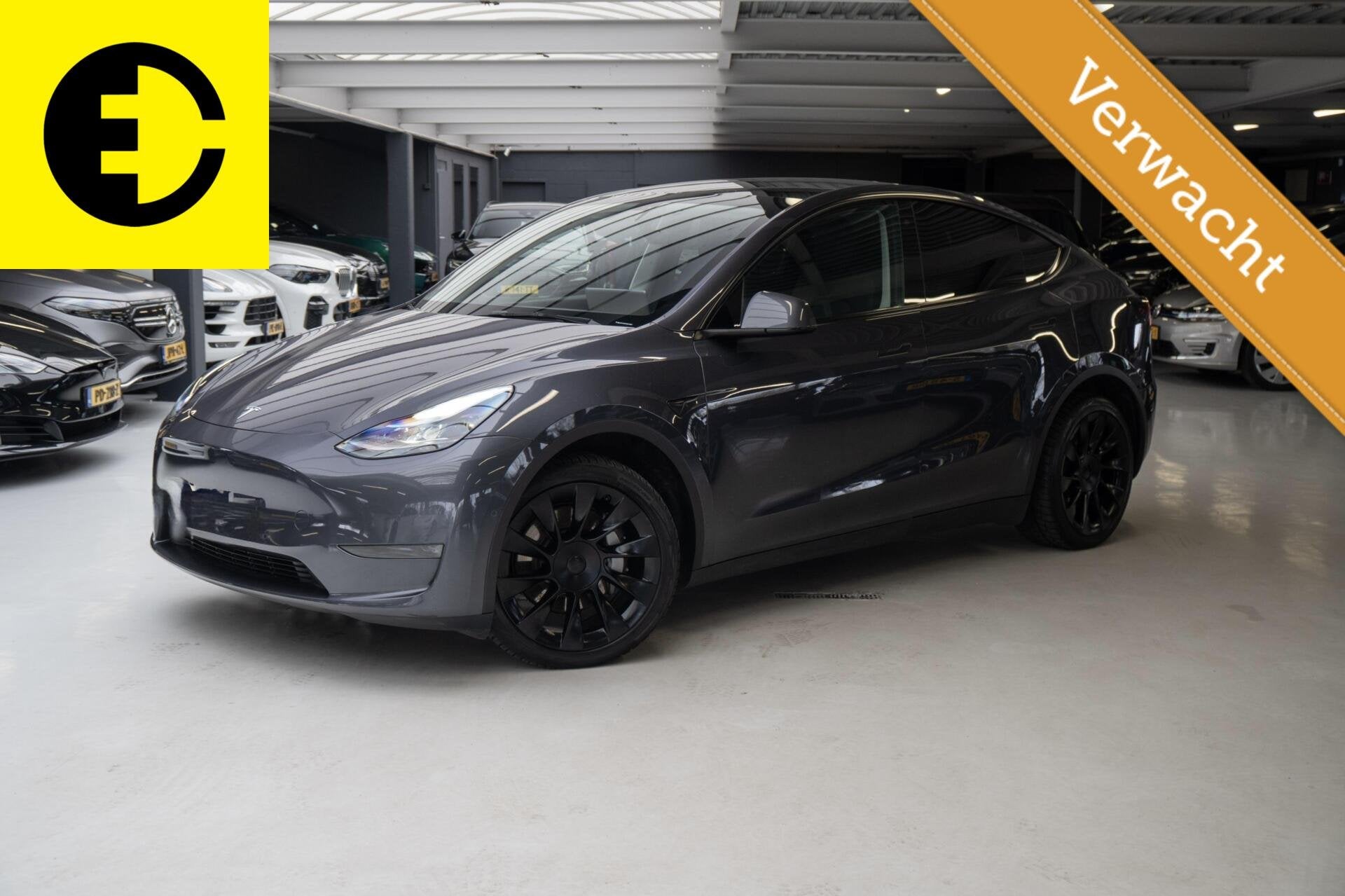 Tesla Model Y RWD 58 kWh | SOH 90,3% | Trekhaak | Incl.BTW, Auto's, Automaat, 238 pk, Achterwielaandrijving, Gebruikt
