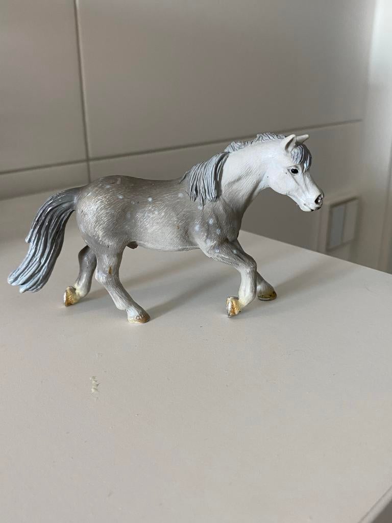 Schleich Grijze Rijpony, Ophalen of Verzenden, Zo goed als nieuw
