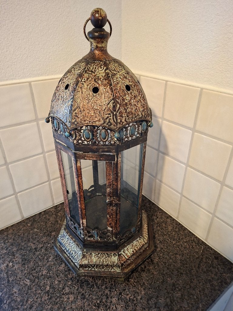 Lantaarn, lamp voor kaars,sfeerlicht, Ophalen, Zo goed als nieuw, Overige fittingen, Overige typen