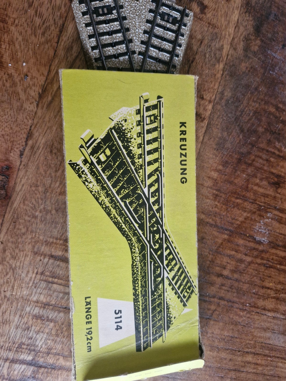 Märklin Kreuzung 5114 - 19,2 cm, Ophalen of Verzenden, Gebruikt, Rails, Märklin