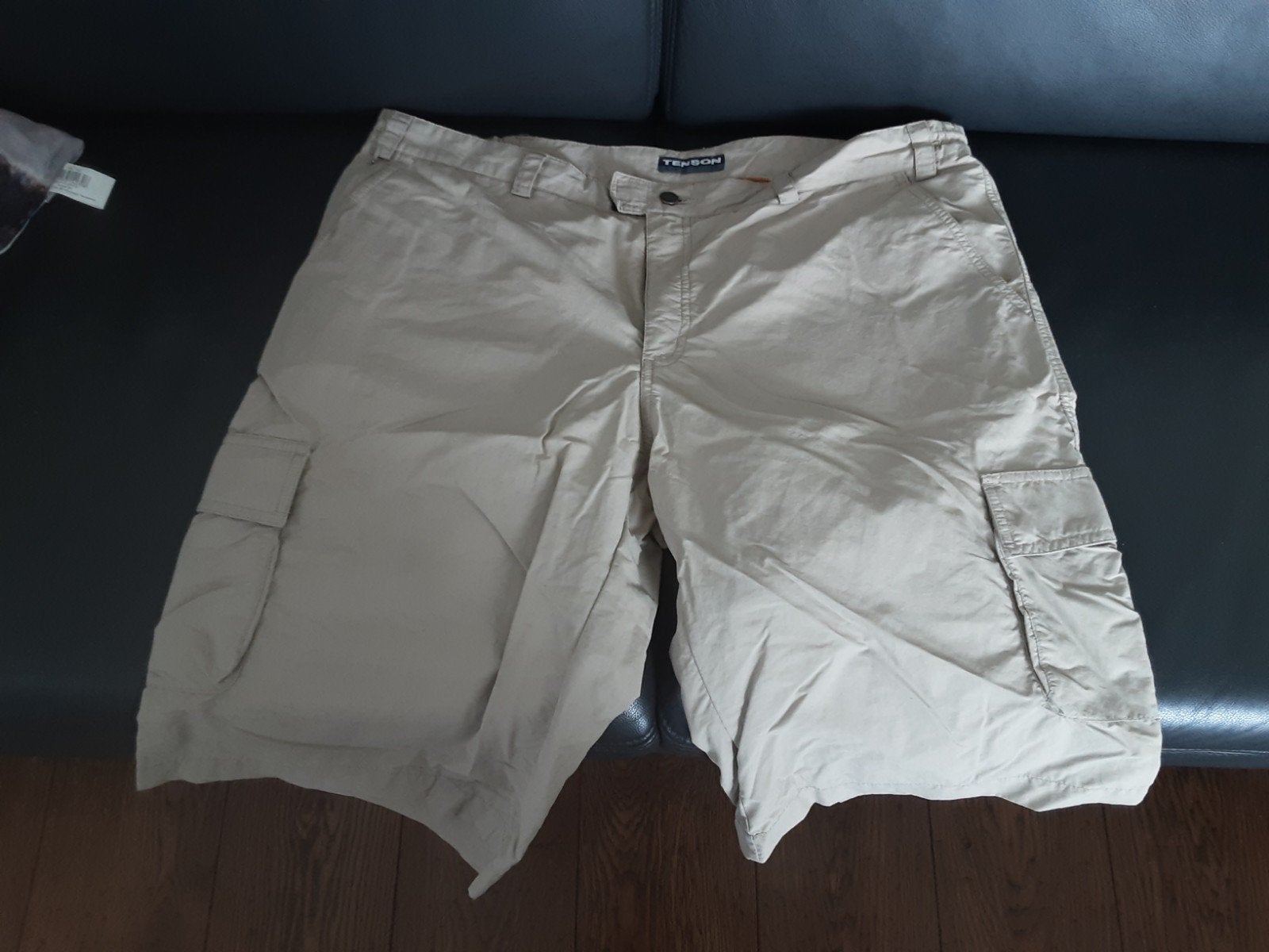 Tenson kortebroek, Maat 52/54 (L), Beige, Ophalen of Verzenden, Zo goed als nieuw