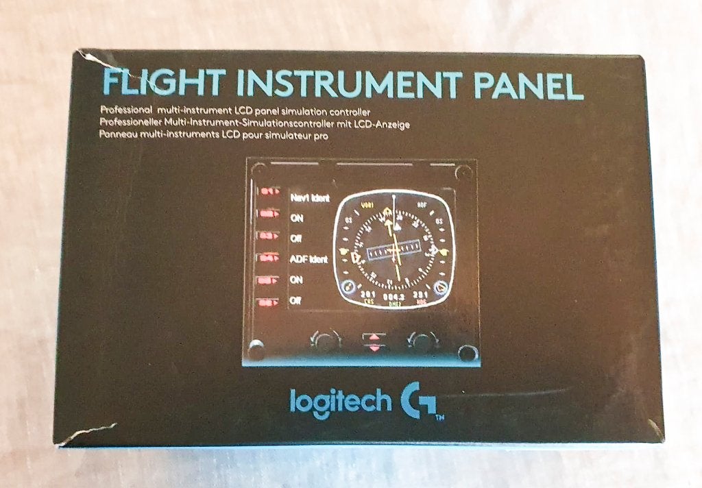 Logitech Flight Instrument Panel, Computers en Software, Joysticks, Ophalen of Verzenden, Zo goed als nieuw, Logitech