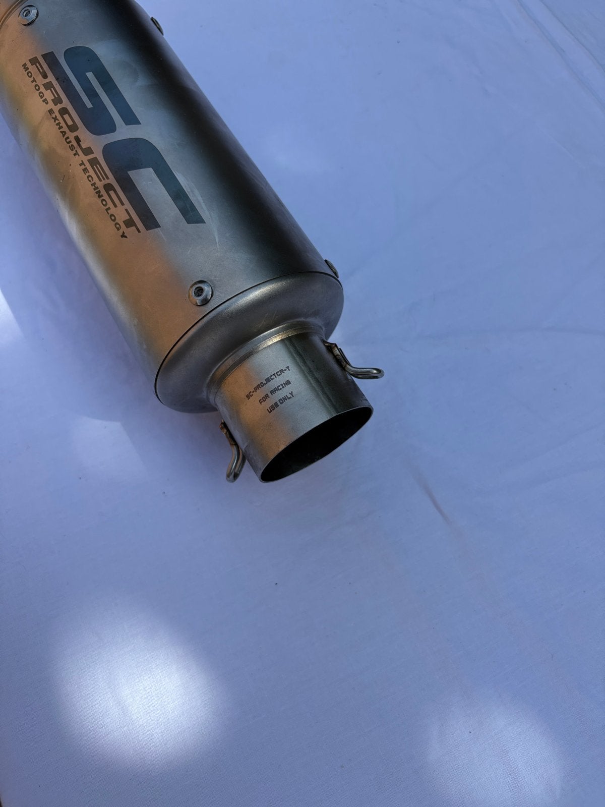 51mm Slip-on SC Project Imitatie Uitlaatdemper, Ophalen, Gebruikt