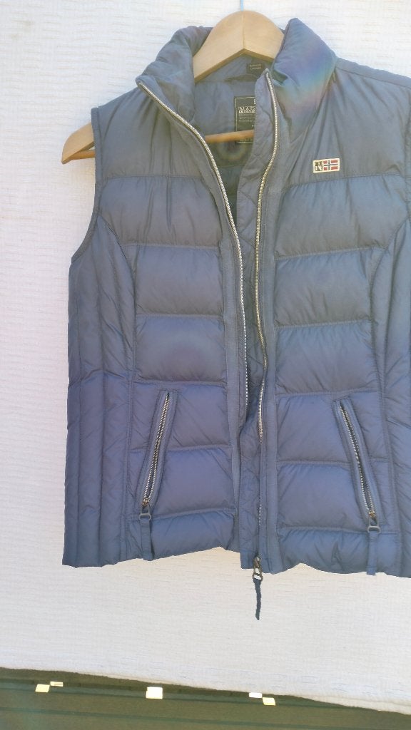 Mooie bodywarmer, Ophalen of Verzenden, Zo goed als nieuw, Maat 36 (S), Blauw