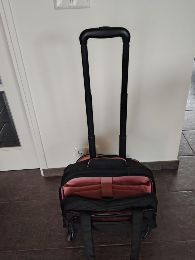 Kensington Balancecontour reis,laptop,piloten trolly spinner, Computers en Software, Laptoptassen, Ophalen, Trolleytas, 17 inch of meer