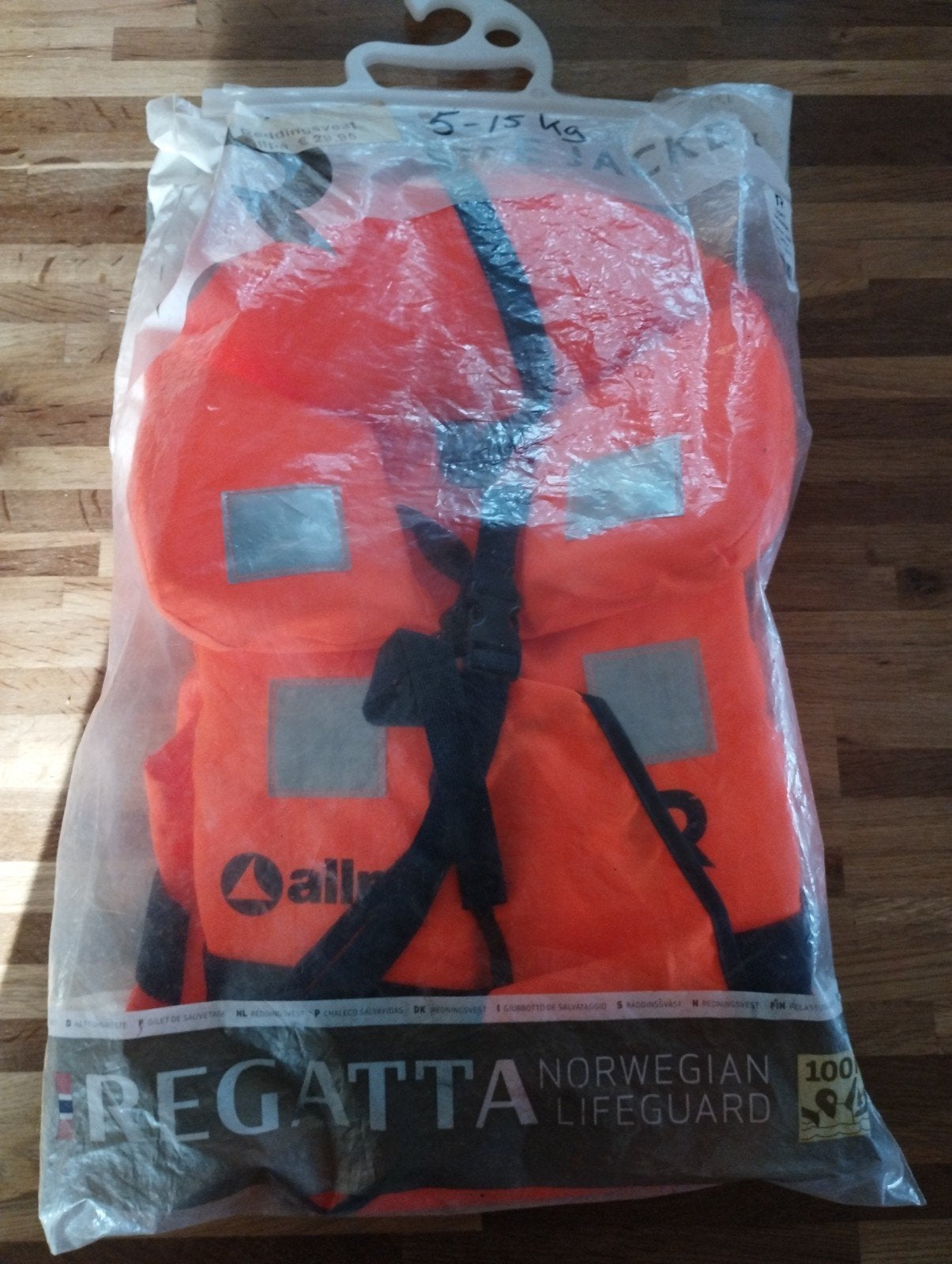 Regatta Norwegian Lifeguard reddingsvest 5-15 kg, Ophalen, Nieuw, Overige typen