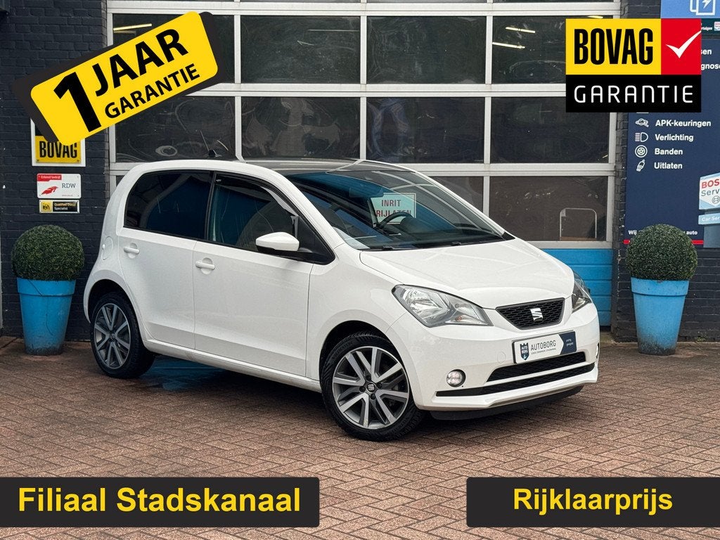 SEAT Mii Electric electric Plus, Automaat, Zwart, Met garantie (alle), 4 stoelen