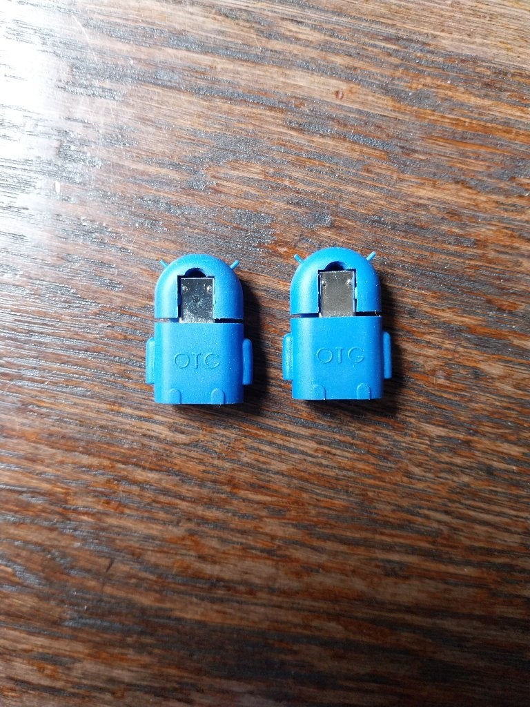 Micro USB OTG Adapter verloopstekker, Telecommunicatie, Ophalen of Verzenden, Nieuw, Zwart, Overige modellen