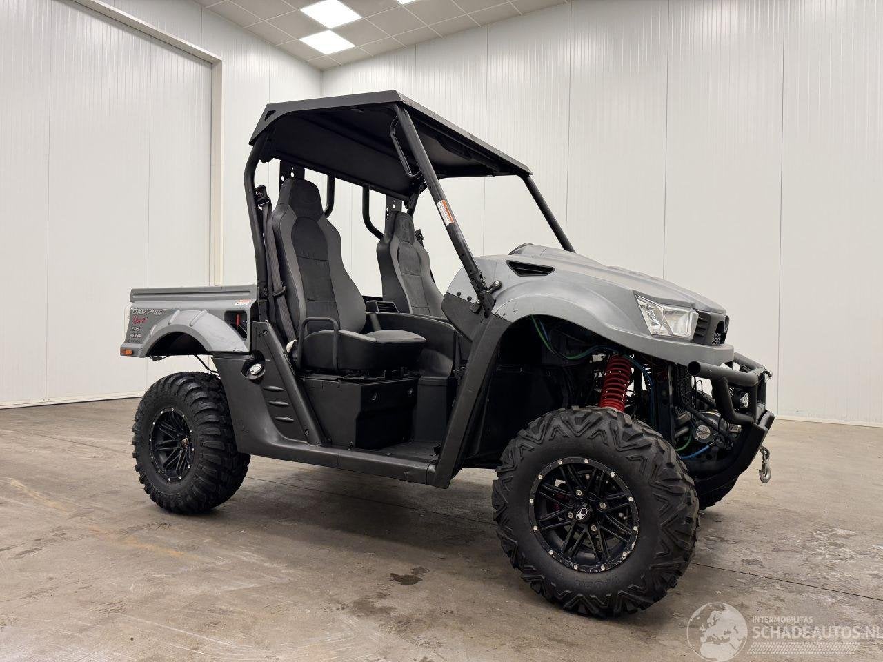 Kymco UXV 700i Autom. 4x4 (bj 2024, automaat), SUV of Terreinwagen, Zilver of Grijs, Benzine, 695 cc