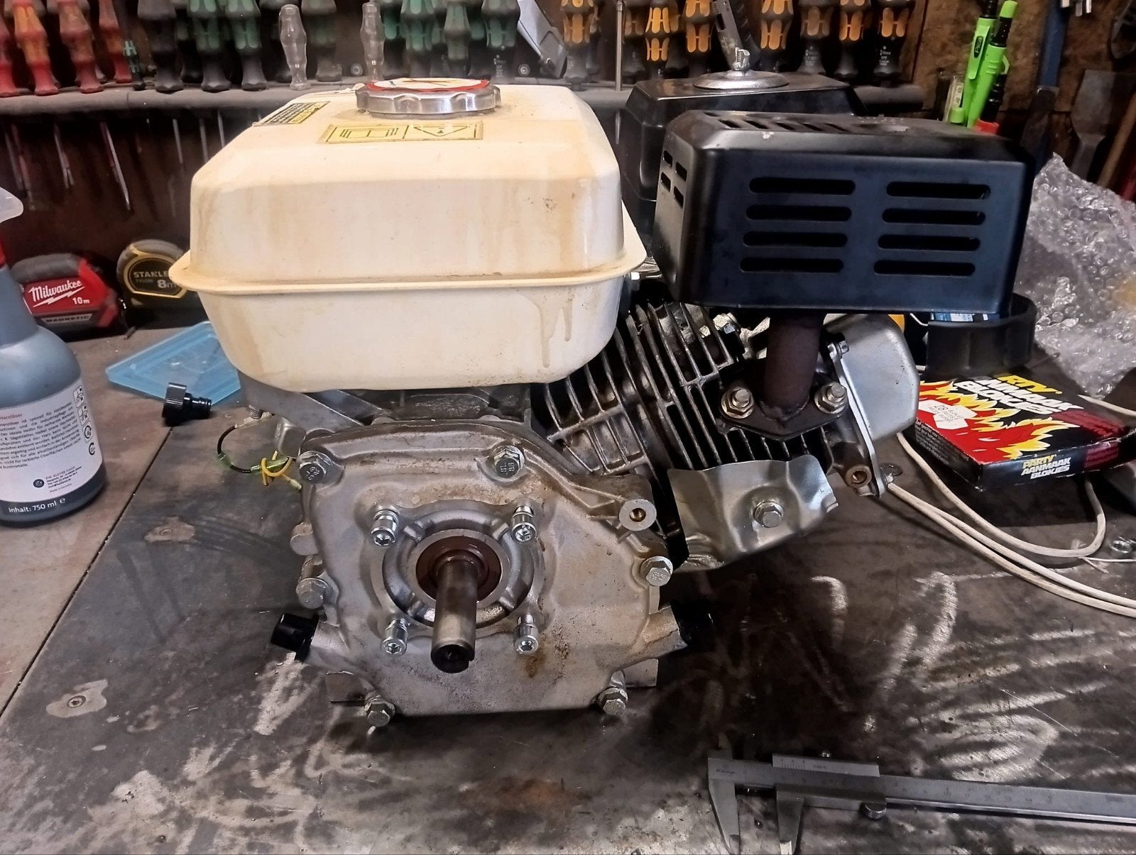 Honda 6.5 pk motor, Ophalen, Gebruikt
