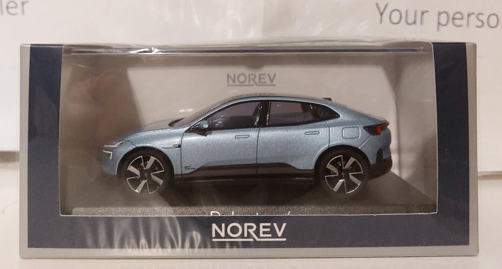 Norev 1:43 Polestar 4 2024 electron nieuw in display doosje, Hobby en Vrije tijd, Modelauto's | 1:43, Ophalen of Verzenden, Nieuw