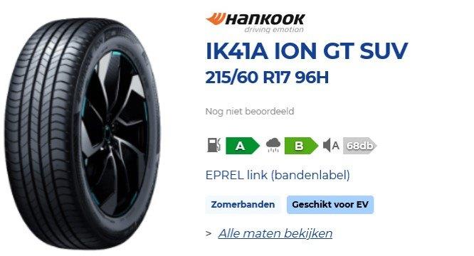 Nieuwe zomerbanden, Ophalen, 215 mm, Nieuw, 17 inch