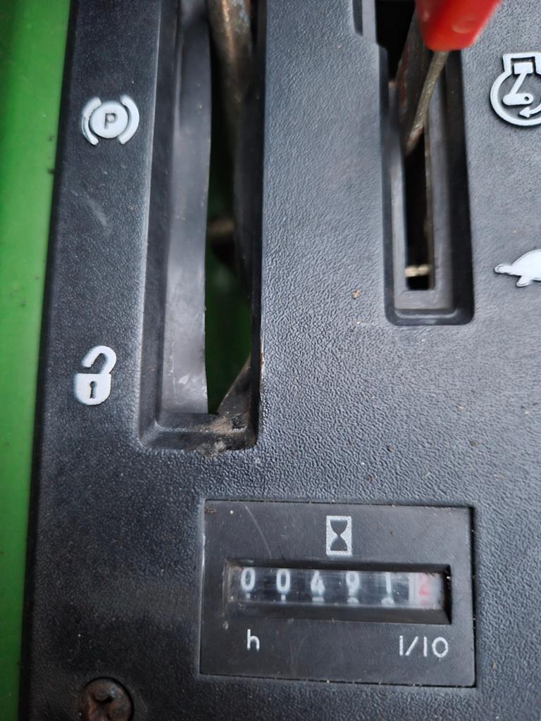 John Deere F525 Frontmaaier - Krachtige Benzine Grasmaaier, John Deere, Cirkelmaaier, Gebruikt, Ophalen of Verzenden